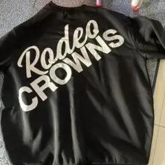 ロデオクラウンズ　ロゴスウェット　チュニック　裏起毛