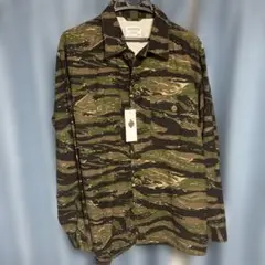 BACK NUMBER 迷彩 ミリタリージャケット XL タイガーカモ　新品