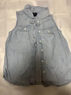 baby Gap ノースリーブデニムシャツ　110
