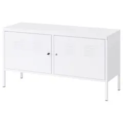 ぶぶちゃんさん専用​ IKEA イケア PS キャビネット ホワイト 鍵付き