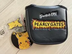 パーリーゲイツ　ピカチュウ　マレットカバー　ネイビーのサムネイル