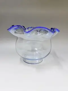 ガラスボウル　ガラス　レトロ　ミッドセンチュリー　昭和レトロ　金魚鉢 ガラスボウル ガラス レトロ ミッドセンチュリー 昭和レトロ 金魚鉢