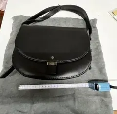 ECCO 本革 ショルダーバッグ ブラック 1503