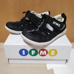 IFME 黒 サンダル　イフミー　１６センチ　中古美品！