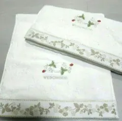 WEDGWOOD ワイルドストロベリー　フェイスタオル