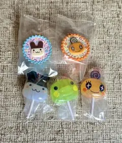【新品未使用】たまごっち　キャンディーチャーム & 手作りおやつ　5点セット