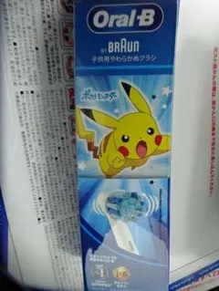 4本✖️2点セット Oral-B ピカチュウ 電動歯ブラシ替えブラシ BRAUN