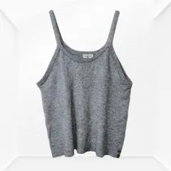 1922☆Samansa Mos2 サマンサモスモス　ニットベスト　ジレ　グレー