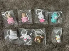 めじるしアクセサリー サンリオキャラクター オールスターズ8個