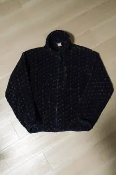 L.L.Bean バーズアイ　フリース　ネイビー