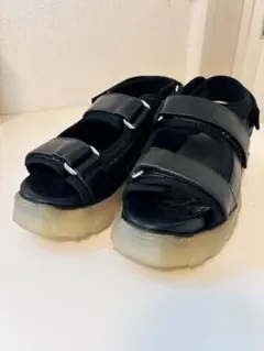 moussy ブラック スポーツサンダル 調整可能 フォロー割りあり