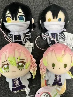 鬼滅の刃 ぴゅあぬい3 ぬいぷりけmini 3伊黒小芭内 甘露寺蜜璃 4種セット