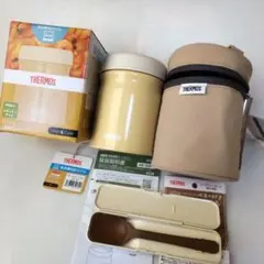 サーモス スープジャー 400ml 保温ケース、スプーン付き