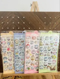 限定セット！！水入り3Dシール　4枚セット