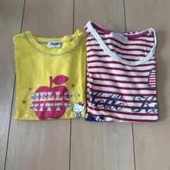 キティちゃん　HELLO KITTY イエロー Tシャツ 130cm 140cm