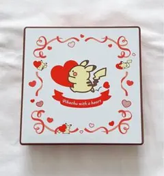 ポケモン　バレンタイン　空き缶　ピカチュウ