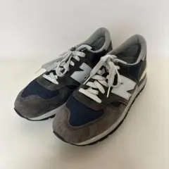New Balance 990v5 ネイビー/グレー スニーカー