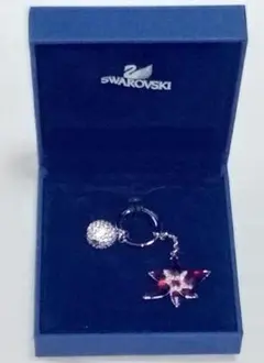 【値下げ】Swarovski 花モチーフ ネックレス 箱付き
