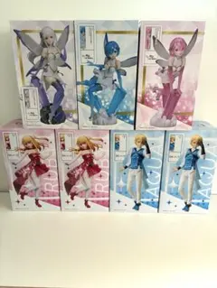 人気アニメ フィギュア 6種セット まとめ売り - メルカリ