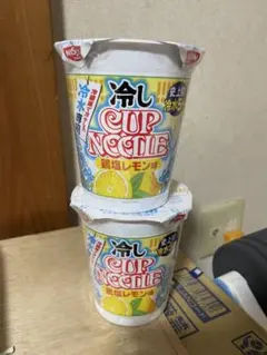 日清 冷しカップヌードル 鶏塩レモン味 2個セットのサムネイル