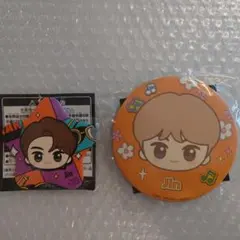 BTS TinyTAN Butter ちびぐるみ星型ビッグ缶バッジ 全７種セット TinyTAN Butter ちびぐるみ星型ビッグ缶バッジ｜商品情報