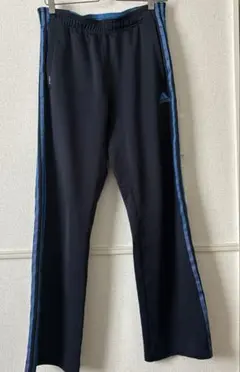 アディダス adidas トラックパンツ ジャージ ネイビー スリーストライプ