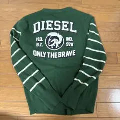 DIESEL ディーゼル　グリーン カーディガン XLのサムネイル