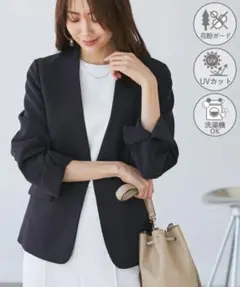 ROPÉ PICNIC ノーカラースーツ　セットアップ