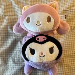 サンリオキャラクターズ にゃんぐるみBIGぬいぐるみ 〜クロミ・マイメロディ〜