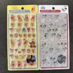 【国内正規品】ボンボンドロップシール くまのプーさん&101匹わんちゃん　第一弾
