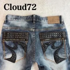 Cloud72 ストレートデニムジーンズ サイズ30 Y2K ヒゲのサムネイル