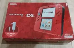 【箱説付き】Nintendo 2DS 本体 レッド