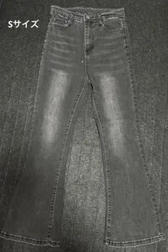 【♡様専用】フレアデニム ダークグレー DAZY Sサイズ