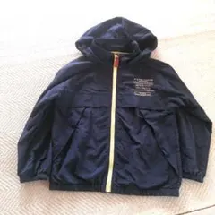 SHOO-LA-RUE ネイビー フード付き パーカー130