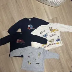 長袖トップス3枚セット(ミッキーシャツなし)