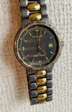 LONGINES V.H.P. Quartz チタン コンビ 腕時計