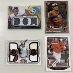 topps Manny Machado ルーキー、レリックカード4枚セット