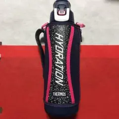 THERMOS 真空断熱スポ−ツボトル 1.0L ネイビーピンク