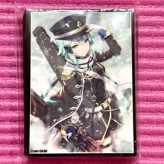 【超貴重】ソードアートオンライン シノン 軍服 フロンティアゲーム スリーブ 超貴重】ソードアートオンライン シノン 軍服 フロンティア
