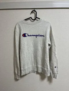 チャンピオン　champion スウェットTシャツ　ホワイト　ロゴ　Mサイズ