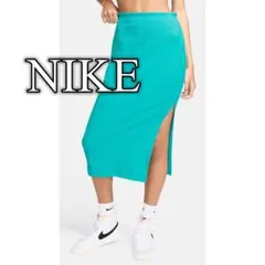 NIKE タイトリブスカート　ニットスカート　Lのサムネイル