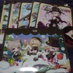 原神クリアファイル8枚セット