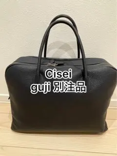 cisei guji別注 901 シュリンクレザーブリーフケース　ネイビーのサムネイル