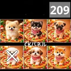 【209】CK様パネル　わんこ