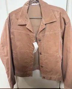 コーデュロイ ノーカラージャケット