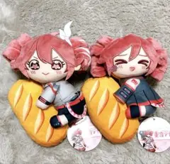 【匿名配送】重音テト フランスパン ぬいぐるみ 2点