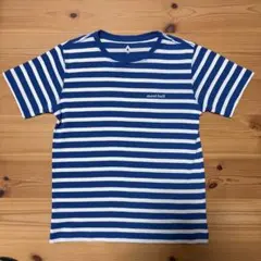 モンベル　半袖　ボーダーTシャツ　150