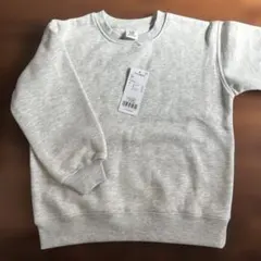 デビロック 裏起毛　トレーナー　110 アイボリー　白　カジュアル