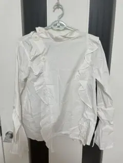 MELT THE LADY button frill blouse ホワイトのサムネイル