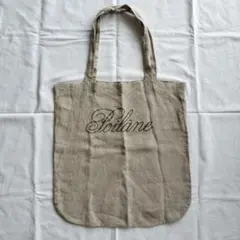 Poilane ポワラーヌ 刺繍入 リネン バッグ - メルカリ